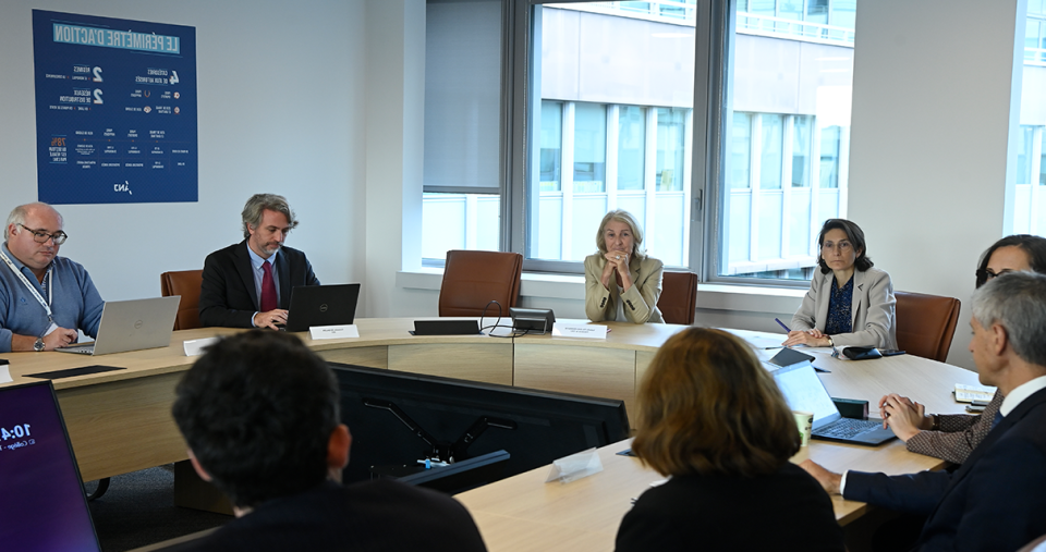 visite ministre sport